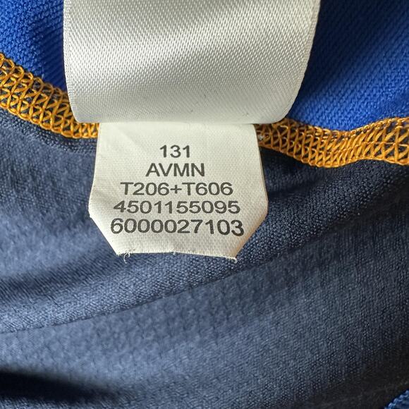 The North Face Pullover Mens XL Blue VaporWick Quarter Zip Long Sleeve Athletic - Picture 11 of 11